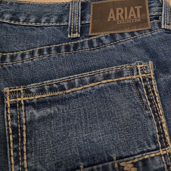 Ariat M5 Men's Blue Jeans Size 38 - Picture 6 of 6